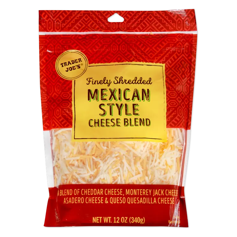 Finely Shredded Mexican Style Cheese Blend