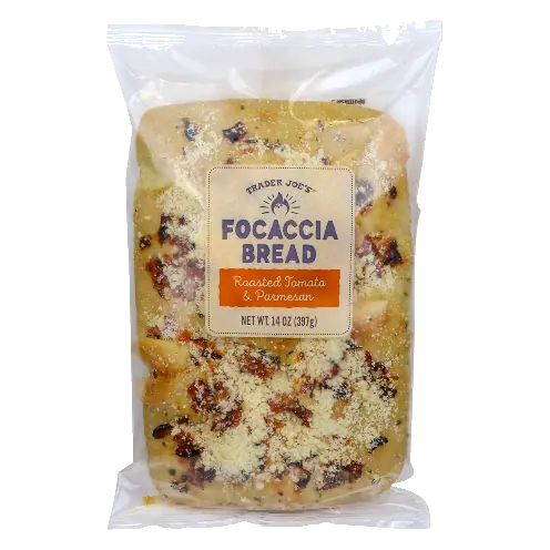 Focaccia Bread with Roasted Tomato & Parmesan