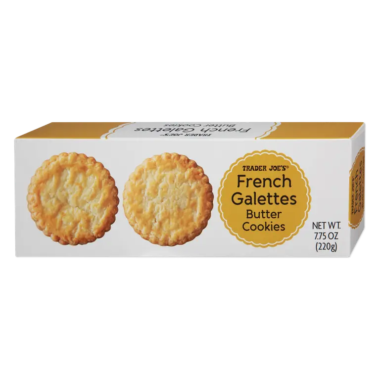 French Galettes Butter Cookies