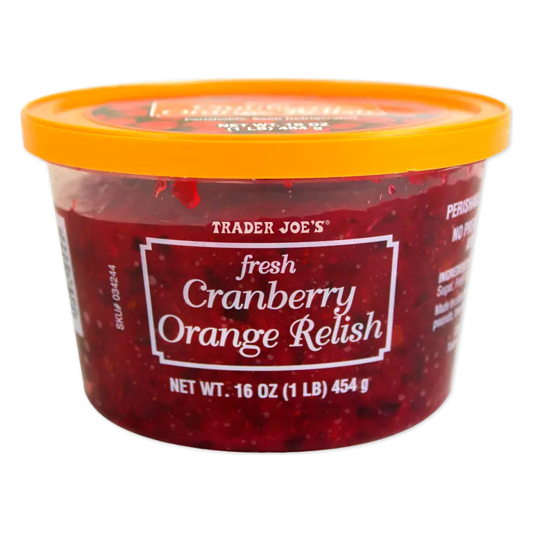 Fresh Cranberry Orange Relish
