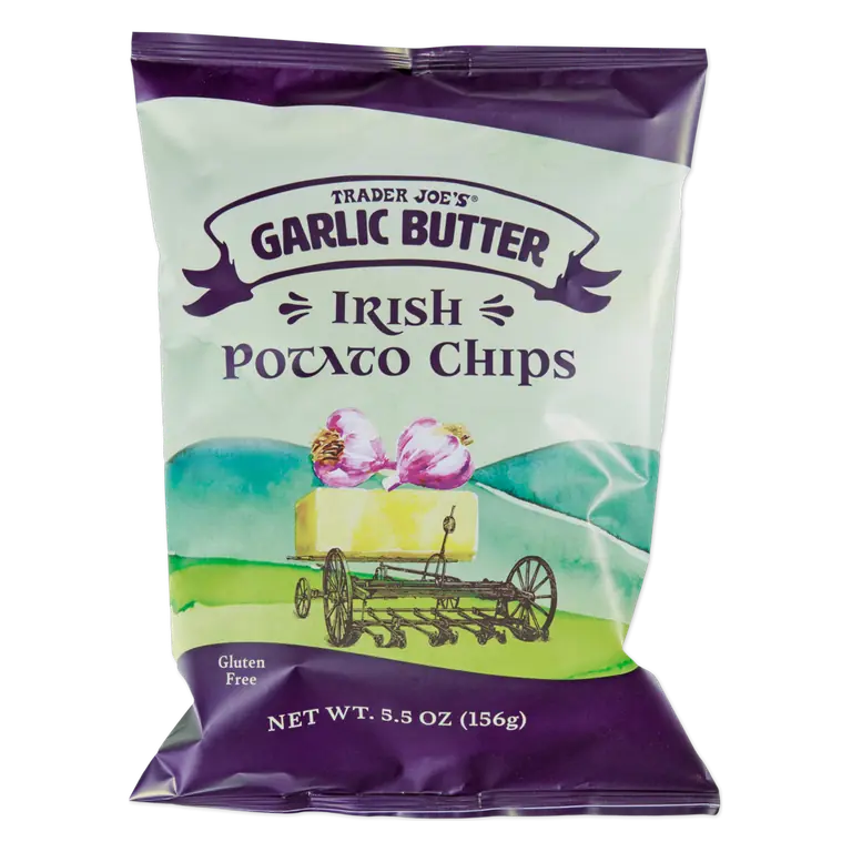 Garlic Butter Irish Potato Chips