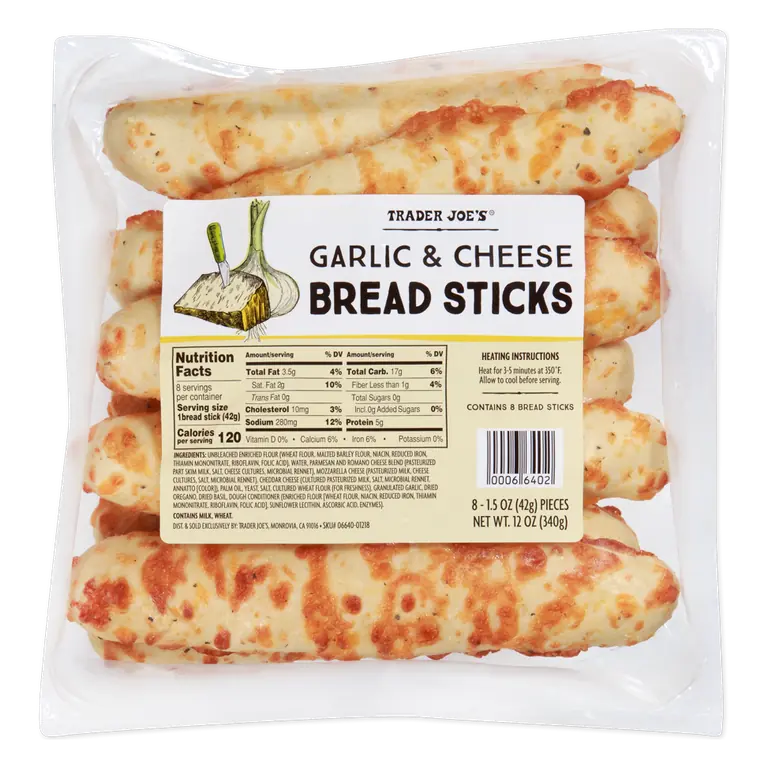 Garlic & Cheese Bread Sticks