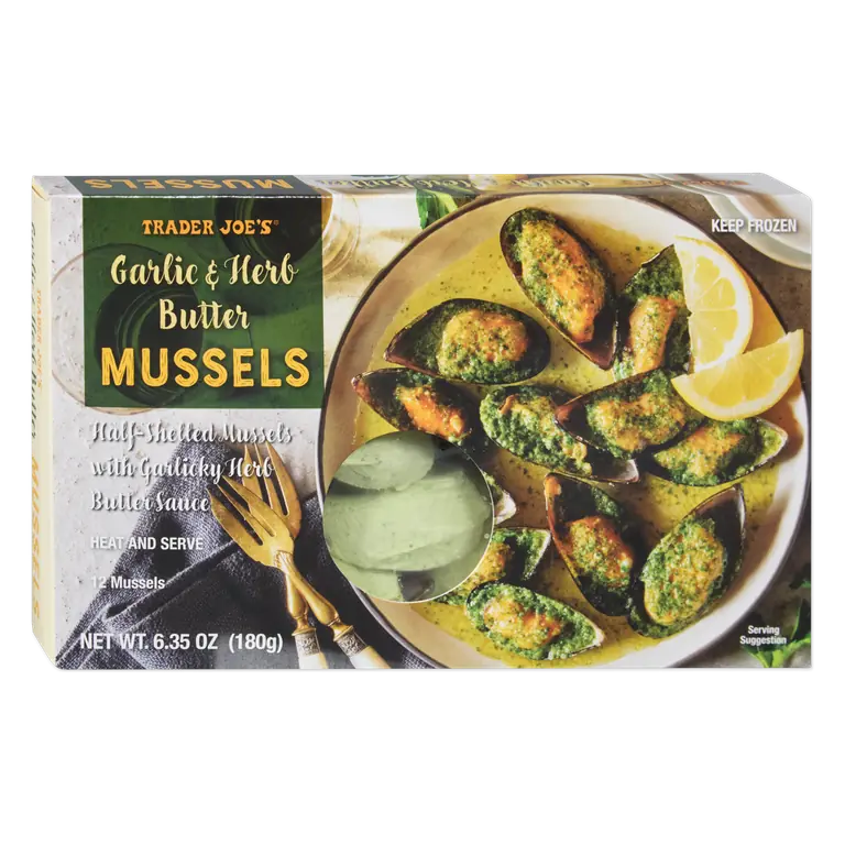 Garlic & Herb Butter Mussels