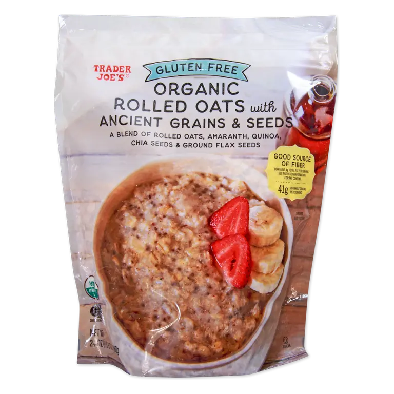 Gluten Free Organic Rolled Oats with Ancient Grains & Seeds