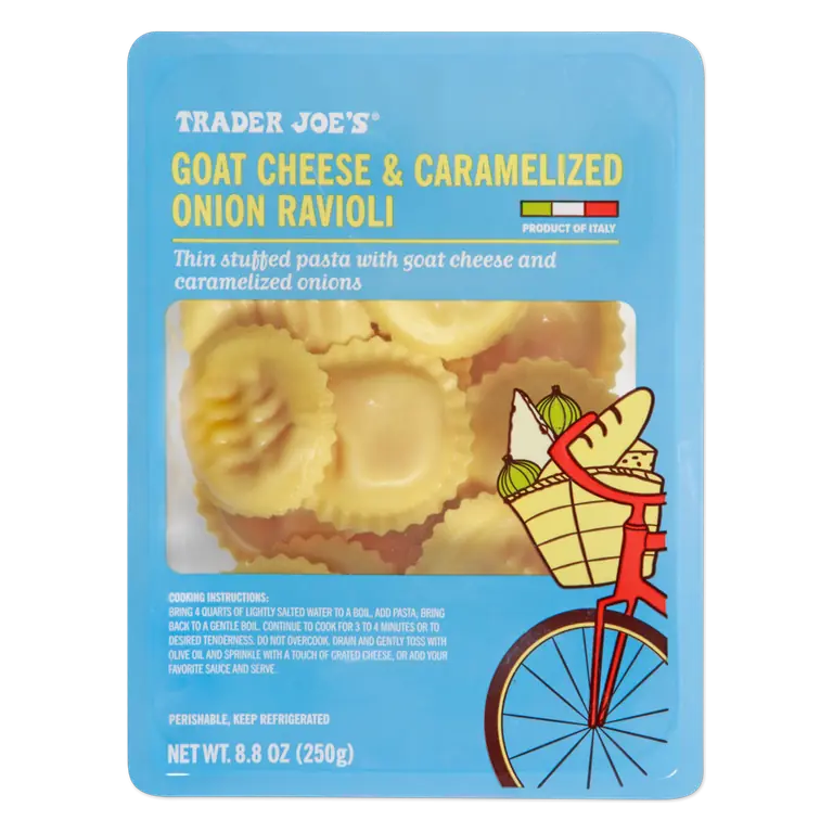 Goat Cheese & Caramelized Onion Ravioli