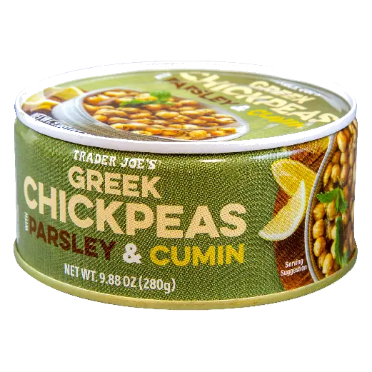 Greek Chickpeas with Cumin and Parsley