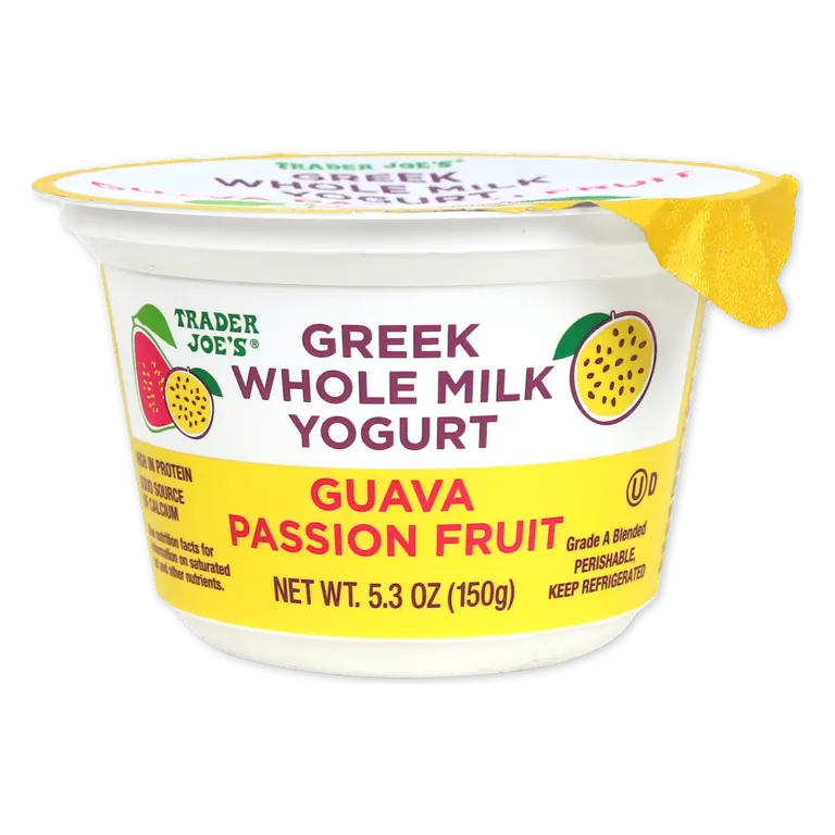 Guava Passion Fruit Greek Whole Milk Yogurt