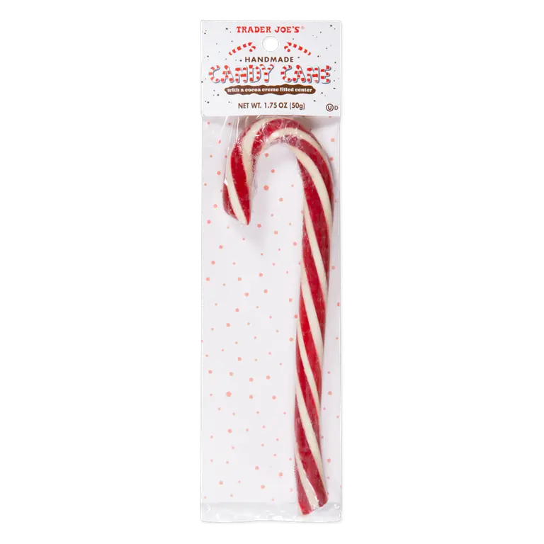 Handmade Candy Cane with Cocoa Center