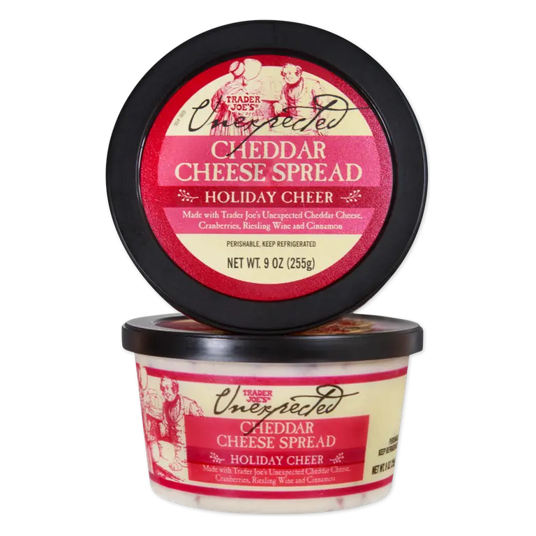 Holiday Cheer Unexpected Cheddar Cheese Spread