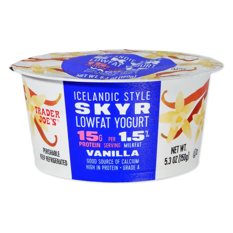 Icelandic Style Skyr Lowfat Vanilla Yogurt