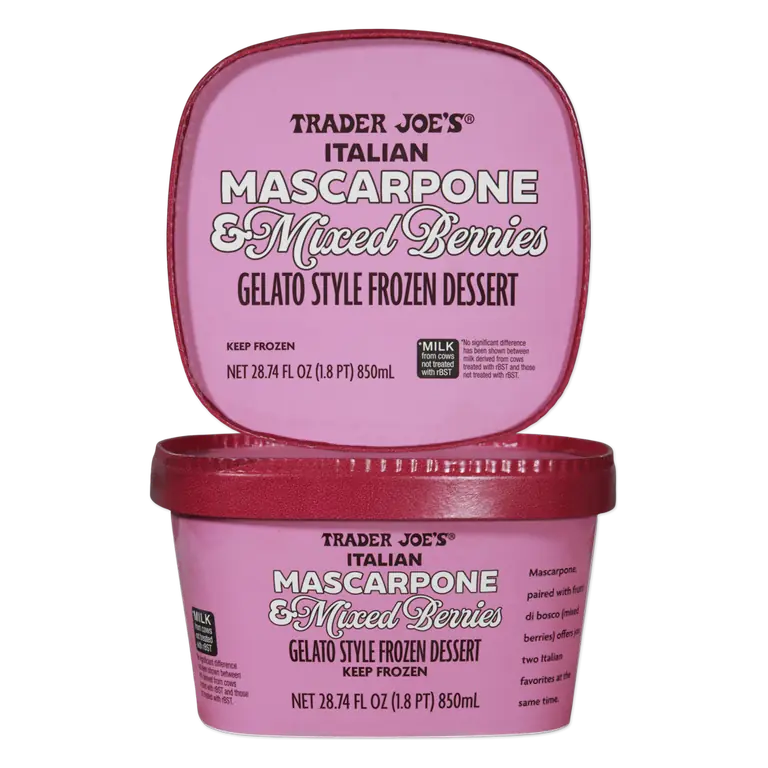 Italian Mascarpone & Mixed Berries Gelato Style Frozen Dessert