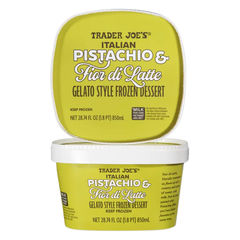 Italian Pistachio & Fior di Latte Gelato Style Frozen Dessert