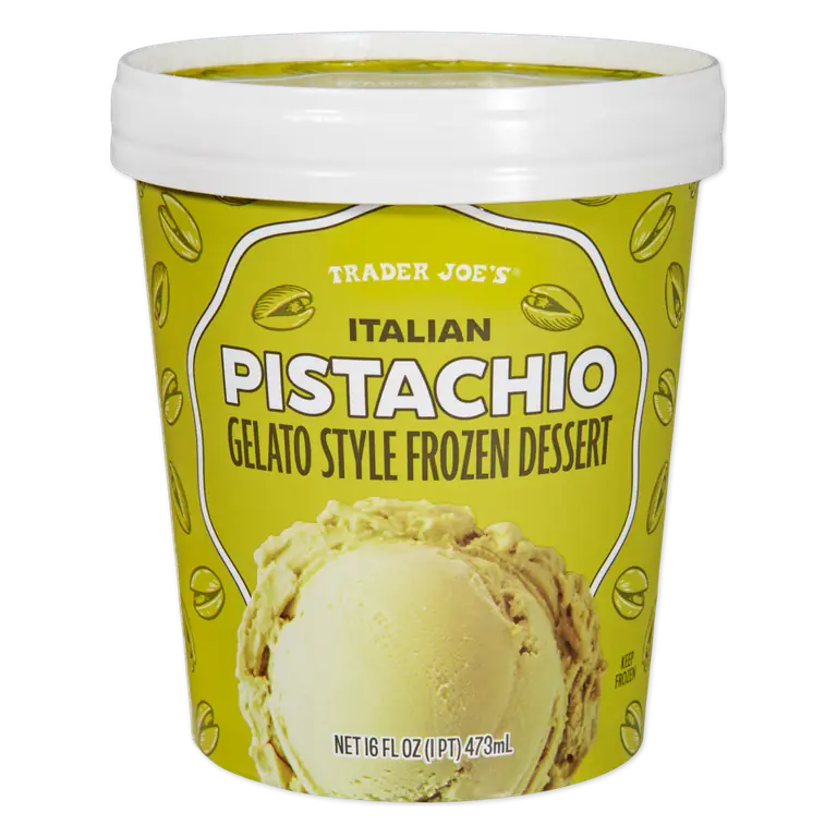 Italian Pistachio Gelato Style Frozen Dessert