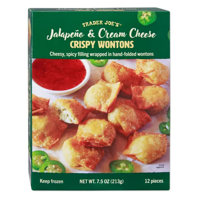 Jalapeño & Cream Cheese Crispy Wontons