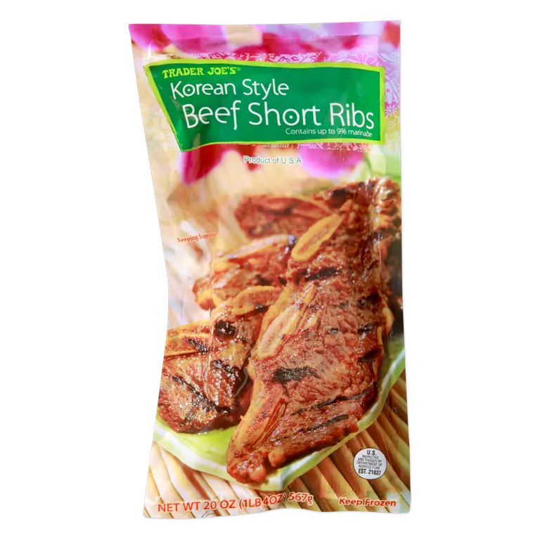 Korean Style Beef Short Ribs
