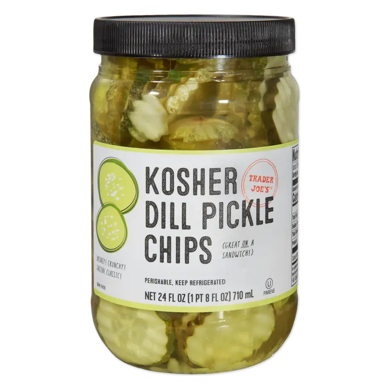 Kosher Dill Pickle Chips