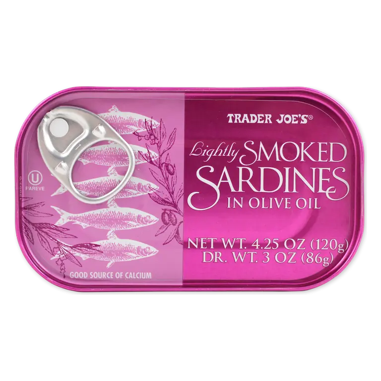 Lightly Smoked Sardines in Olive Oil