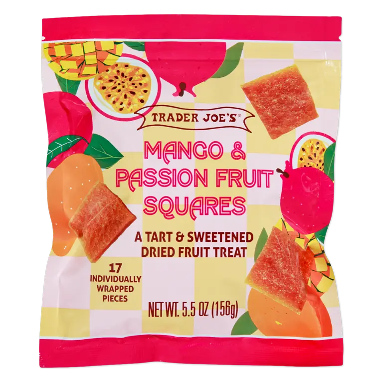 Mango & Passion Fruit Squares
