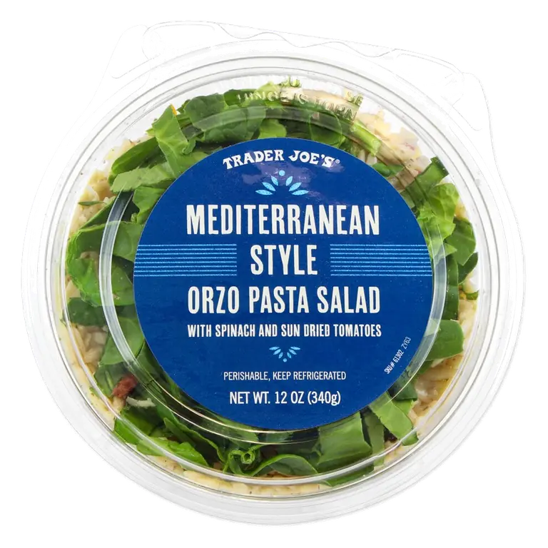 Mediterranean Style Orzo Pasta Salad