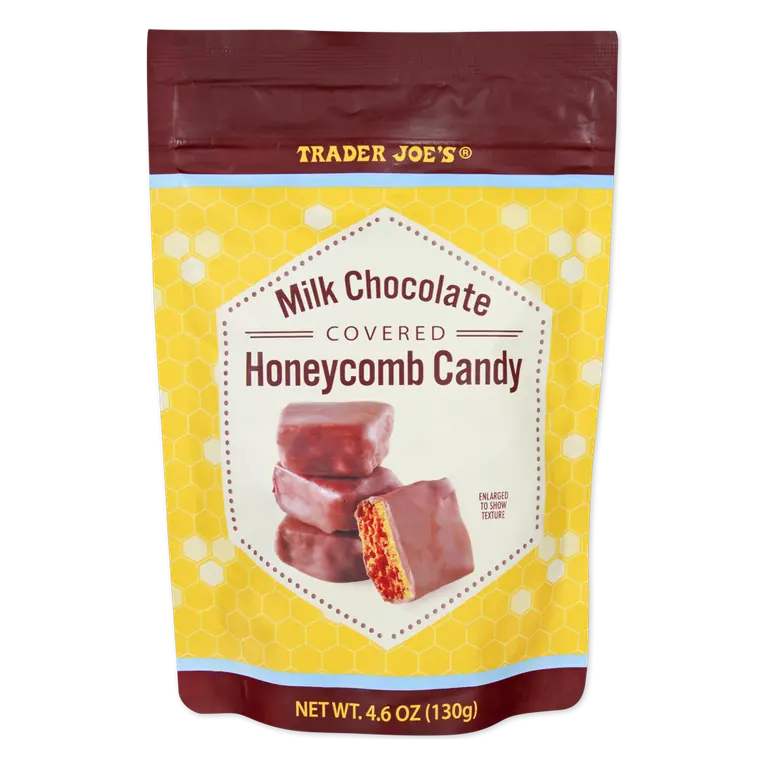 Milk Chocolate Covered Honeycomb Candy