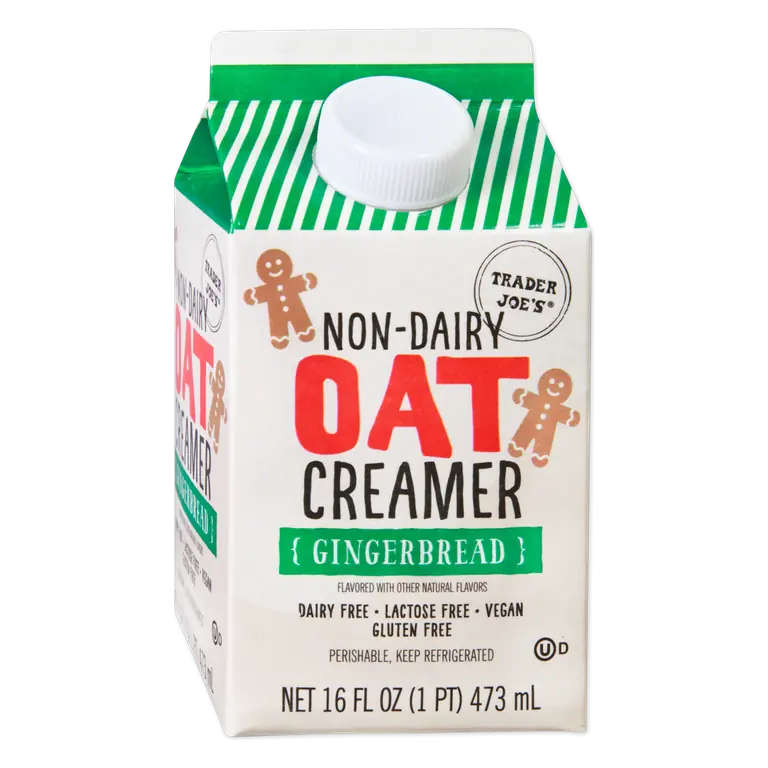 Non-Dairy Oat Creamer Gingerbread
