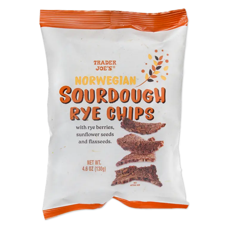 Norwegian Sourdough Rye Chips