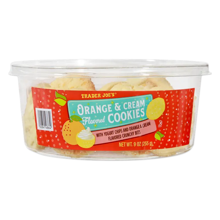 Orange & Cream Flavored Cookies