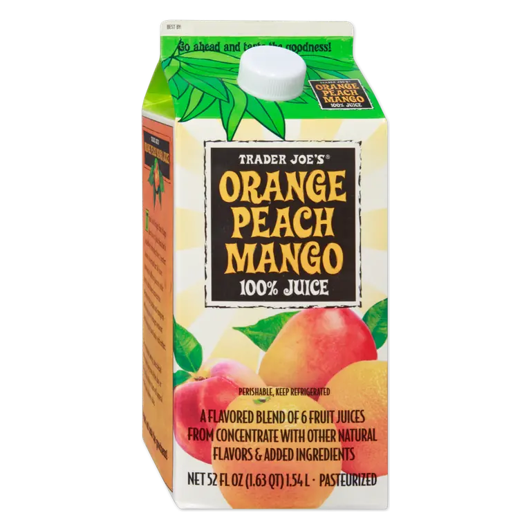 Orange Peach Mango Juice