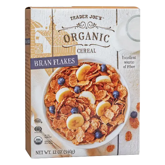 Organic Bran Flakes Cereal