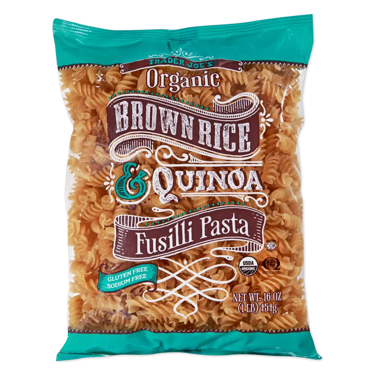 Organic Brown Rice & Quinoa Fusilli Pasta