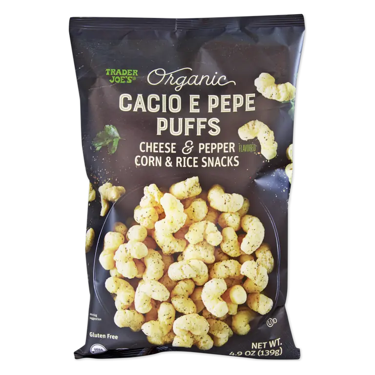 Organic Cacio e Pepe Puffs