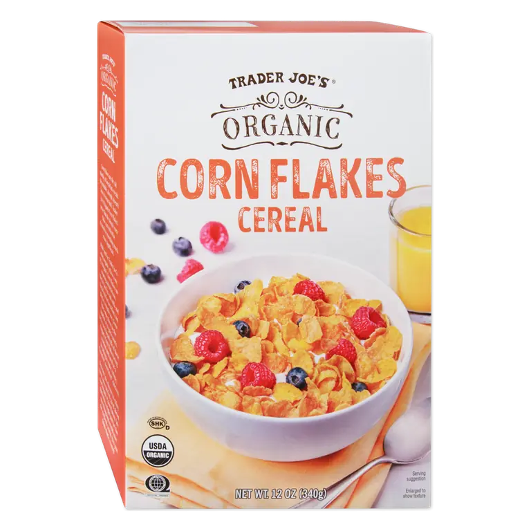 Organic Corn Flakes Cereal