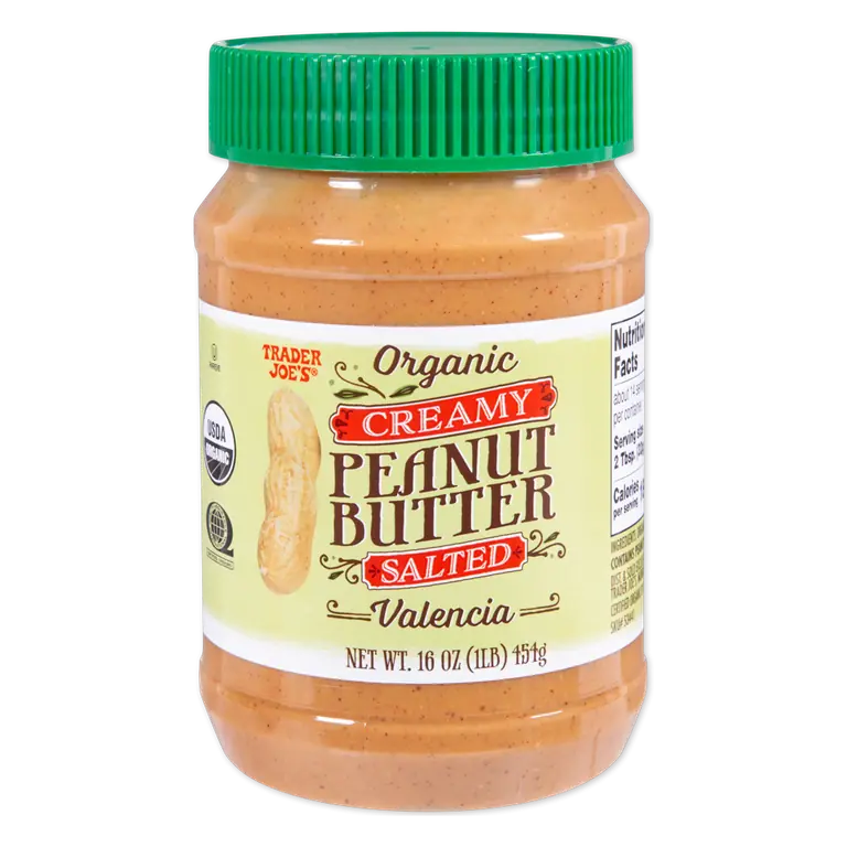 Organic Creamy Peanut Butter Salted Valencia