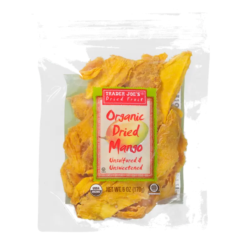 Organic Dried Mango Unsulfured & Unsweetened