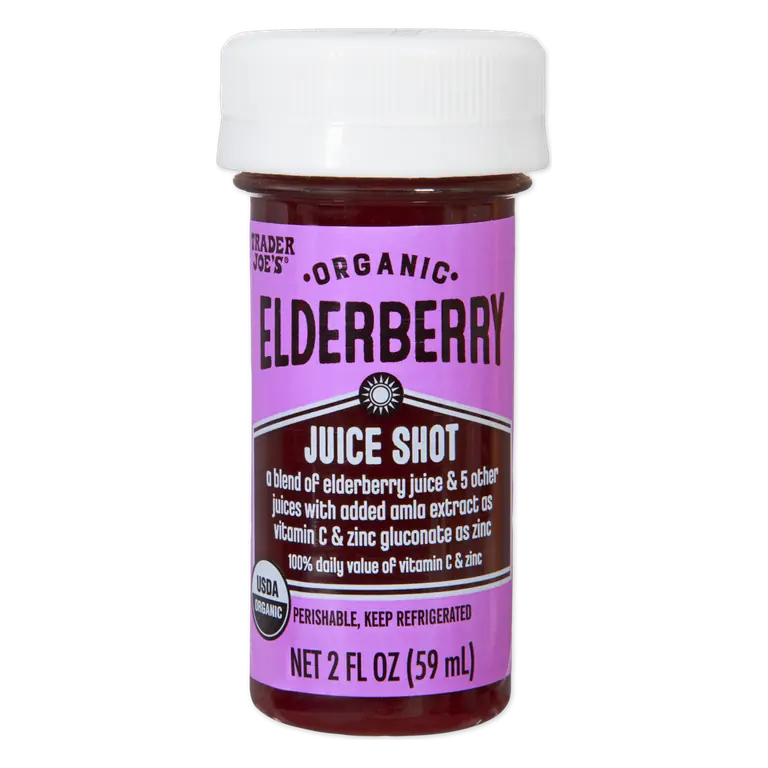 Organic Elderberry Juice Shot
