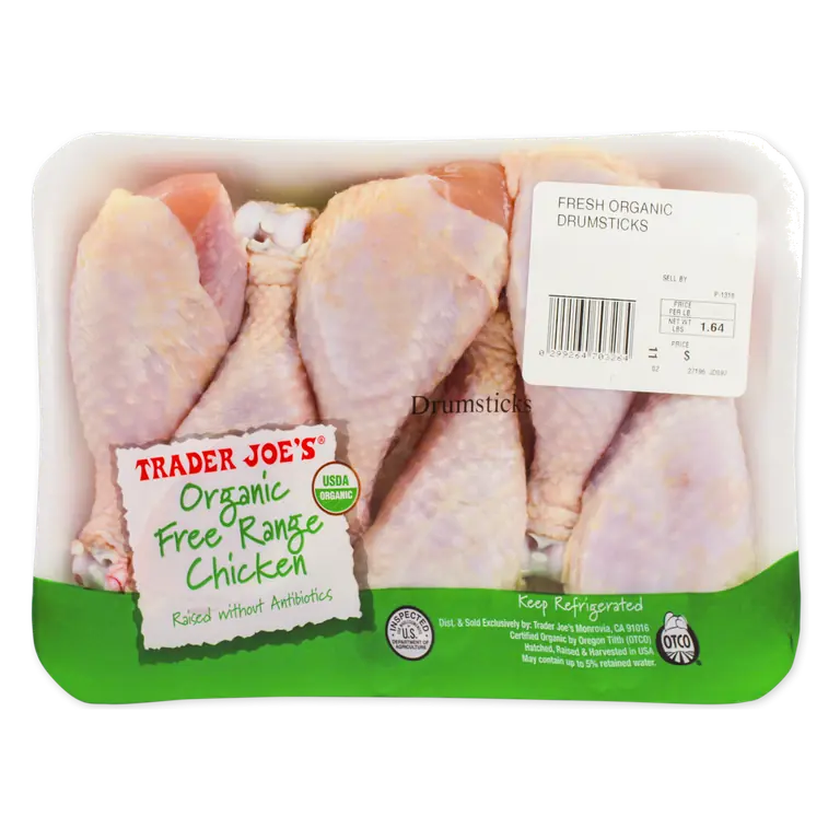 Organic Free Range Chicken Drumsticks