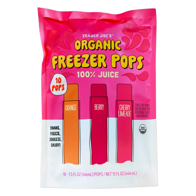 Organic Freezer Pops