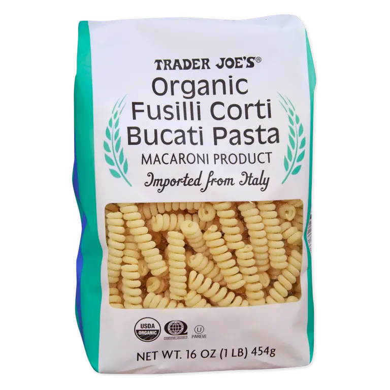 Organic Fusilli Corti Bucati Pasta