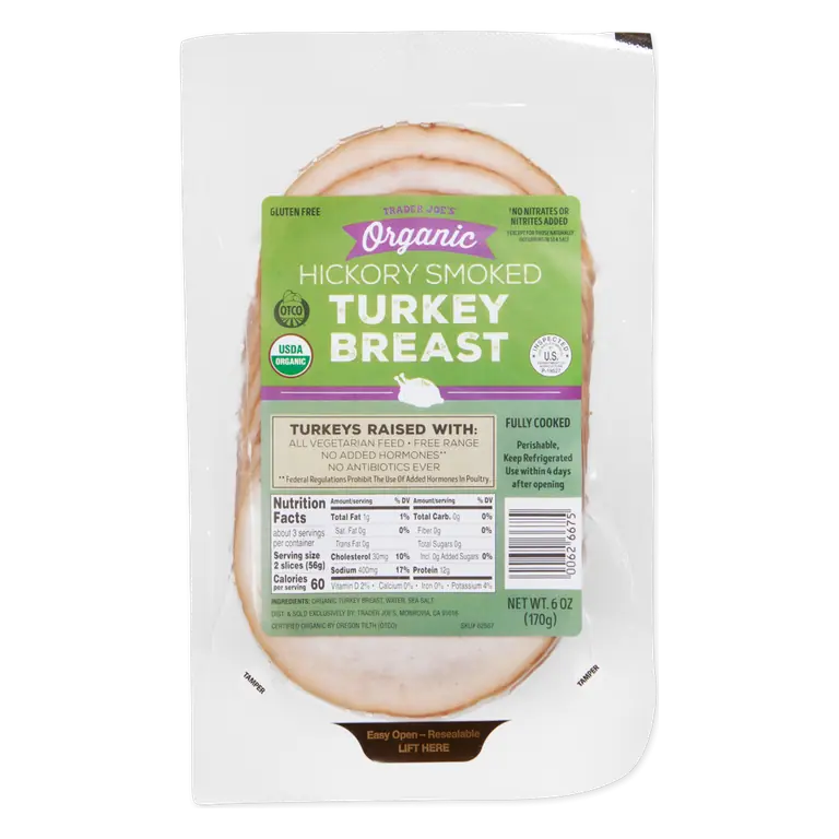 Organic Hickory Smoked Turkey Breast