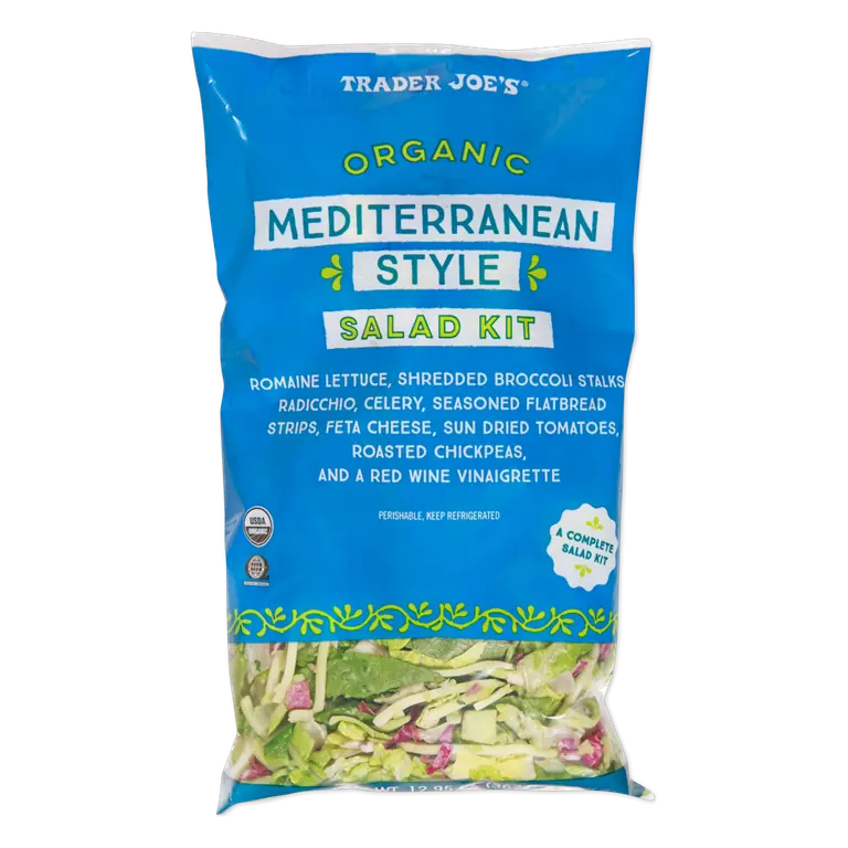 Organic Mediterranean Style Salad Kit