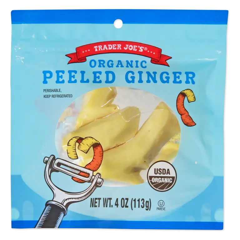 Organic Peeled Ginger