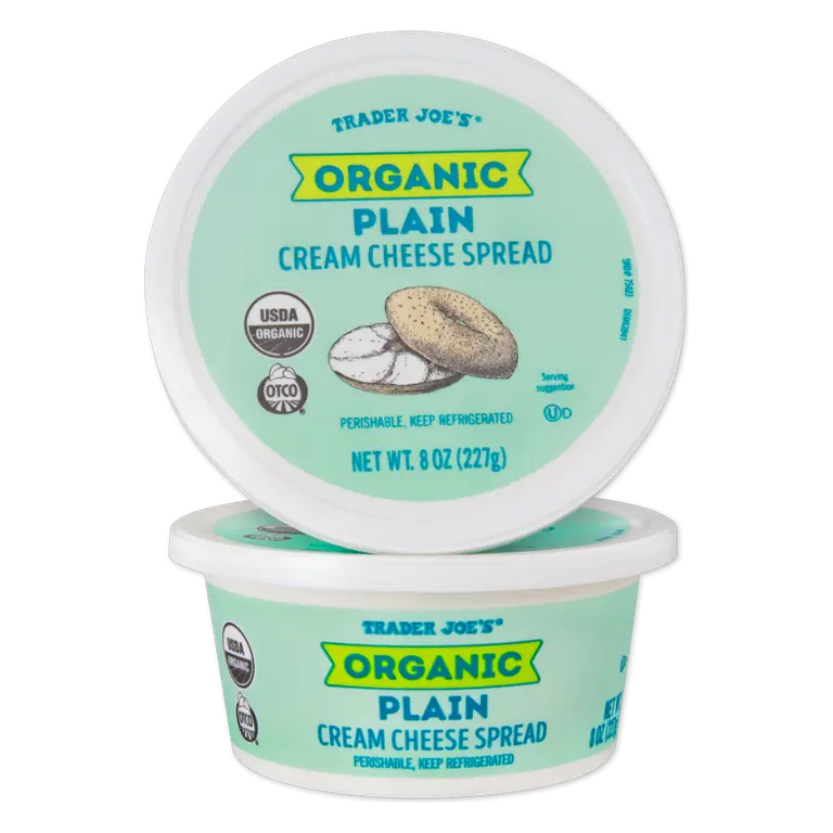 Organic Plain Cream Cheese Spread