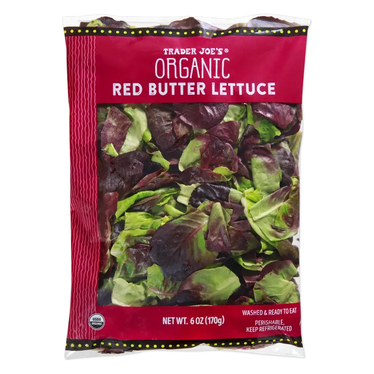 Organic Red Butter Lettuce