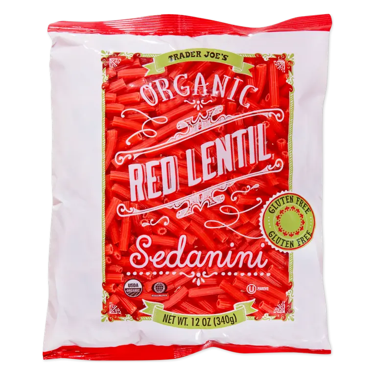 Organic Red Lentil Sedanini