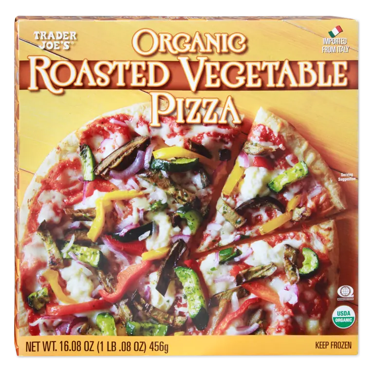 Organic Roasted Vegetable Pizza