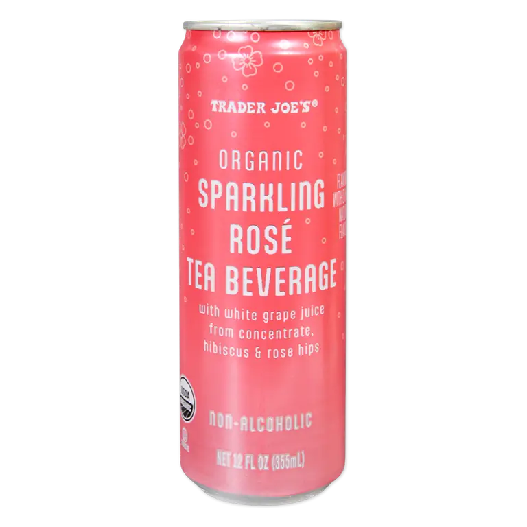 Organic Sparkling Rosé Tea Beverage