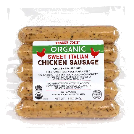 Organic Sweet Italian Chicken Sausage
