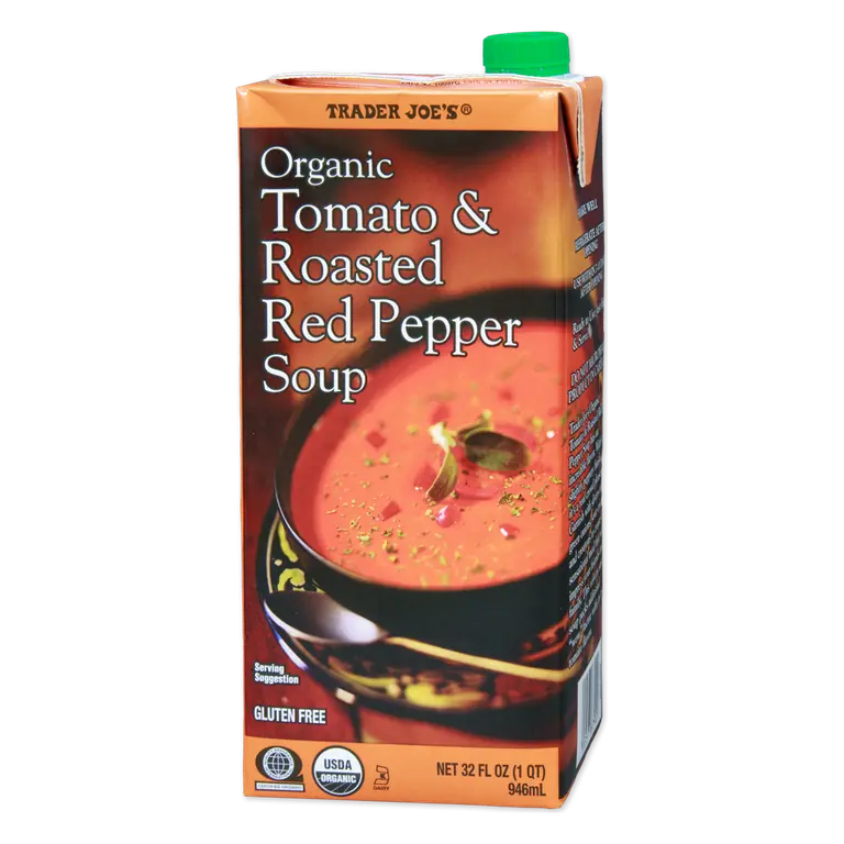 Organic Tomato & Roasted Red Pepper Soup