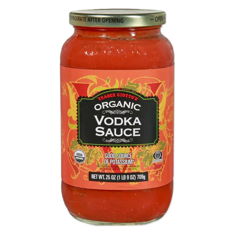 Organic Vodka Sauce