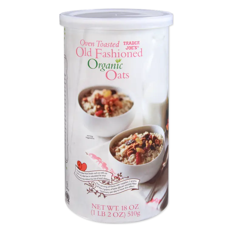 Oven Toasted Old Fashioned Organic Oats